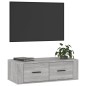 vidaXL TV-Wandschrank Grau Sonoma 80x36x25 cm Holzwerkstoff vidaXL TV-Wandschrank Grau Sonoma 80x36x25 cm Holzwerkstoff