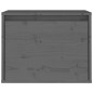 vidaXL Wandschrank Grau 45x30x35 cm Massivholz Kiefer vidaXL Wandschrank Grau 45x30x35 cm Massivholz Kiefer