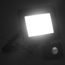 vidaXL LED-Fluter mit Sensor 30 W Kaltweiß