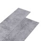 vidaXL PVC Laminat Dielen Selbstklebend 5,02 m² 2 mm Zementgrau vidaXL PVC Laminat Dielen Selbstklebend 5,02 m² 2 mm Zementgrau