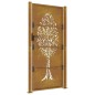 vidaXL Gartentor 105x180 cm Cortenstahl Baum-Design vidaXL Gartentor 105x180 cm Cortenstahl Baum-Design