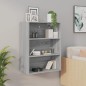 vidaXL Hängeschrank Grau Sonoma 69,5x32,5x90 cm vidaXL Hängeschrank Grau Sonoma 69,5x32,5x90 cm