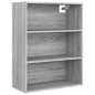 vidaXL Hängeschrank Grau Sonoma 69,5x32,5x90 cm vidaXL Hängeschrank Grau Sonoma 69,5x32,5x90 cm
