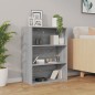 vidaXL Hängeschrank Grau Sonoma 69,5x32,5x90 cm vidaXL Hängeschrank Grau Sonoma 69,5x32,5x90 cm