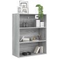 vidaXL Hängeschrank Grau Sonoma 69,5x32,5x90 cm vidaXL Hängeschrank Grau Sonoma 69,5x32,5x90 cm