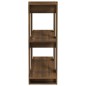 vidaXL Bücherregal/Raumteiler Braun Eichen-Optik 80x30x87 cm vidaXL Bücherregal/Raumteiler Braun Eichen-Optik 80x30x87 cm