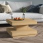 vidaXL Couchtisch Hellbraun 60x60x35 cm MDF vidaXL Couchtisch Hellbraun 60x60x35 cm MDF