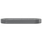 vidaXL Hochbeet Pulverbeschichteter Stahl 373x140x36 cm Grau vidaXL Hochbeet Pulverbeschichteter Stahl 373x140x36 cm Grau