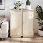 vidaXL Sideboards 2 Stk. 31,5x34x75 cm Massivholz Kiefer vidaXL Sideboards 2 Stk. 31,5x34x75 cm Massivholz Kiefer