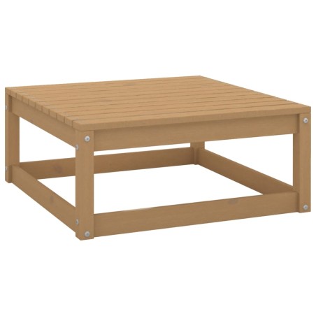 vidaXL Gartenhocker 70x70x30 cm Honigbraun Massivholz Kiefer 