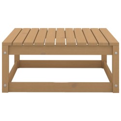 vidaXL Gartenhocker 70x70x30 cm Honigbraun Massivholz Kiefer 