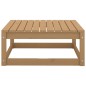 vidaXL Gartenhocker 70x70x30 cm Honigbraun Massivholz Kiefer vidaXL Gartenhocker 70x70x30 cm Honigbraun Massivholz Kiefer