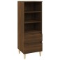 vidaXL Highboard Braun Eichen-Optik 40x36x110 cm Holzwerkstoff vidaXL Highboard Braun Eichen-Optik 40x36x110 cm Holzwerkstoff