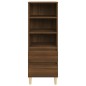 vidaXL Highboard Braun Eichen-Optik 40x36x110 cm Holzwerkstoff vidaXL Highboard Braun Eichen-Optik 40x36x110 cm Holzwerkstoff