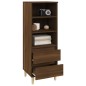 vidaXL Highboard Braun Eichen-Optik 40x36x110 cm Holzwerkstoff vidaXL Highboard Braun Eichen-Optik 40x36x110 cm Holzwerkstoff