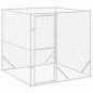 vidaXL Outdoor-Hundezwinger Silbern 2x2x2 m Verzinkter Stahl vidaXL Outdoor-Hundezwinger Silbern 2x2x2 m Verzinkter Stahl