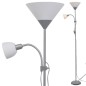 vidaXL Stehlampe Grau vidaXL Stehlampe Grau