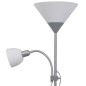 vidaXL Stehlampe Grau vidaXL Stehlampe Grau