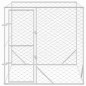 vidaXL Outdoor-Hundezwinger Silbern 2x2x2 m Verzinkter Stahl vidaXL Outdoor-Hundezwinger Silbern 2x2x2 m Verzinkter Stahl