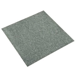 vidaXL Teppichfliesen 20 Stk. 5 m² 50x50 cm Grün