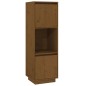 vidaXL Highboard Honigbraun 38x35x117 cm Massivholz Kiefer vidaXL Highboard Honigbraun 38x35x117 cm Massivholz Kiefer