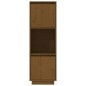 vidaXL Highboard Honigbraun 38x35x117 cm Massivholz Kiefer vidaXL Highboard Honigbraun 38x35x117 cm Massivholz Kiefer
