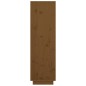 vidaXL Highboard Honigbraun 38x35x117 cm Massivholz Kiefer vidaXL Highboard Honigbraun 38x35x117 cm Massivholz Kiefer