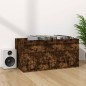 vidaXL Schallplatten-Box Räuchereiche 71x34x36 cm Holzwerkstoff vidaXL Schallplatten-Box Räuchereiche 71x34x36 cm Holzwerkstoff