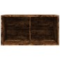 vidaXL Schallplatten-Box Räuchereiche 71x34x36 cm Holzwerkstoff vidaXL Schallplatten-Box Räuchereiche 71x34x36 cm Holzwerkstoff