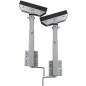 vidaXL Bootstrailer-Stützen Vollgummi 2er-Set 63 - 88 cm vidaXL Bootstrailer-Stützen Vollgummi 2er-Set 63 - 88 cm