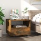 vidaXL Couchtisch Räuchereiche 55x55x40 cm Holzwerkstoff vidaXL Couchtisch Räuchereiche 55x55x40 cm Holzwerkstoff