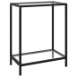 vidaXL Konsolentisch Transparent 60x35x75 cm Hartglas vidaXL Konsolentisch Transparent 60x35x75 cm Hartglas