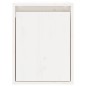vidaXL Wandschrank Weiß 30x30x40 cm Massivholz Kiefer vidaXL Wandschrank Weiß 30x30x40 cm Massivholz Kiefer