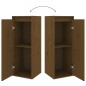 vidaXL Wandschrank Honigbraun 30x30x80 cm Massivholz Kiefer vidaXL Wandschrank Honigbraun 30x30x80 cm Massivholz Kiefer