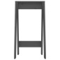 vidaXL Hocker 2 Stk. Grau 40x40x75 cm Massivholz Kiefer vidaXL Hocker 2 Stk. Grau 40x40x75 cm Massivholz Kiefer