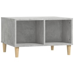 vidaXL Couchtisch Betongrau 60x50x36,5 cm Holzwerkstoff