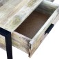 vidaXL Couchtisch mit 2 Schubladen Mangoholz Massiv 100x60x40 cm vidaXL Couchtisch mit 2 Schubladen Mangoholz Massiv 100x60x40 cm