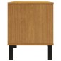 vidaXL TV-Schrank mit Glastür FLAM 158x40x50 cm Massivholz Kiefer vidaXL TV-Schrank mit Glastür FLAM 158x40x50 cm Massivholz Kiefer