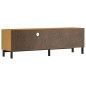 vidaXL TV-Schrank mit Glastür FLAM 158x40x50 cm Massivholz Kiefer vidaXL TV-Schrank mit Glastür FLAM 158x40x50 cm Massivholz Kiefer