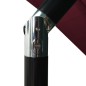 vidaXL Sonnenschirm mit Aluminium-Mast 3-lagig Bordeauxrot 2,5x2,5 m vidaXL Sonnenschirm mit Aluminium-Mast 3-lagig Bordeauxrot 2,5x2,5 m