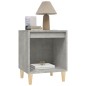 vidaXL Nachttische 2 Stk. Betongrau 40x35x50 cm vidaXL Nachttische 2 Stk. Betongrau 40x35x50 cm