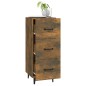 vidaXL Sideboard Räuchereiche 34,5x34x90 cm Holzwerkstoff vidaXL Sideboard Räuchereiche 34,5x34x90 cm Holzwerkstoff