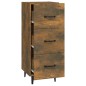 vidaXL Sideboard Räuchereiche 34,5x34x90 cm Holzwerkstoff vidaXL Sideboard Räuchereiche 34,5x34x90 cm Holzwerkstoff