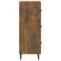 vidaXL Sideboard Räuchereiche 34,5x34x90 cm Holzwerkstoff vidaXL Sideboard Räuchereiche 34,5x34x90 cm Holzwerkstoff