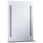 vidaXL Badezimmer-Wandspiegel mit LED und Ablage 50×70 cm vidaXL Badezimmer-Wandspiegel mit LED und Ablage 50×70 cm