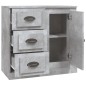vidaXL Sideboard Betongrau 70x35,5x67,5 cm Holzwerkstoff vidaXL Sideboard Betongrau 70x35,5x67,5 cm Holzwerkstoff