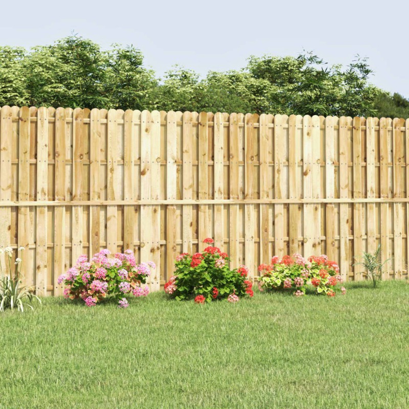 vidaXL Zaunelement Kiefernholz Imprägniert 180×180 cm vidaXL Zaunelement Kiefernholz Imprägniert 180×180 cm