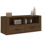 vidaXL TV-Schrank Braun Eichen-Optik 100x35x40 cm Holzwerkstoff vidaXL TV-Schrank Braun Eichen-Optik 100x35x40 cm Holzwerkstoff