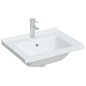 Waschbecken Weiß 61x48x19,5 cm Rechteckig Keramik Waschbecken Weiß 61x48x19,5 cm Rechteckig Keramik