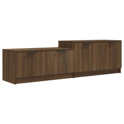 vidaXL TV-Schrank Braun Eichen-Optik 158,5x36x45 cm Holzwerkstoff